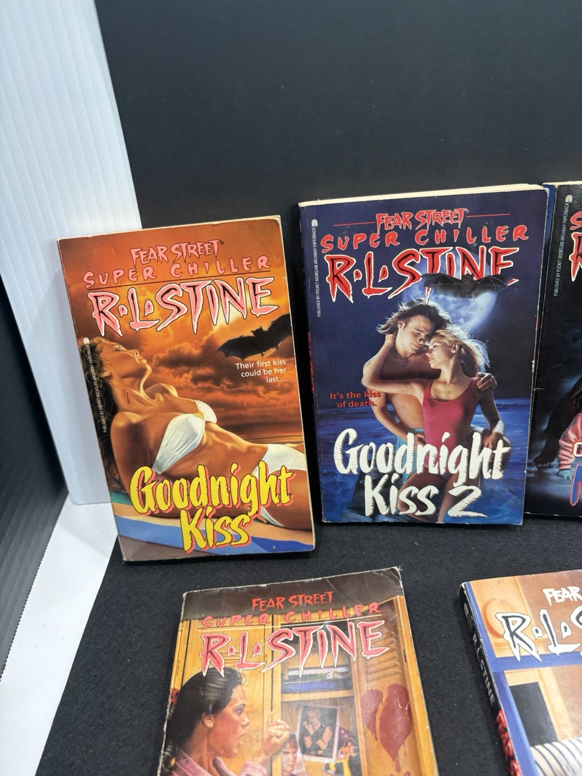 R. L. Stine Fear Street 7 Paperback Lot (Prom Queen, The Betrayal, The New Evil
