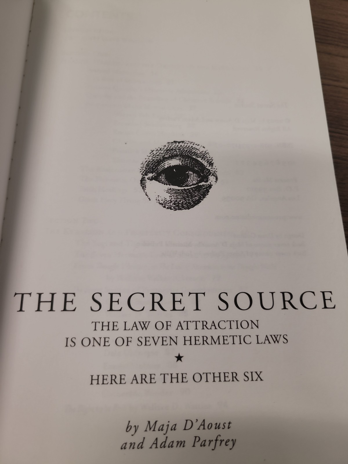 Process Media Secret Source Hermetic Laws by D’Aoust & Parfrey (2007, Paperback)