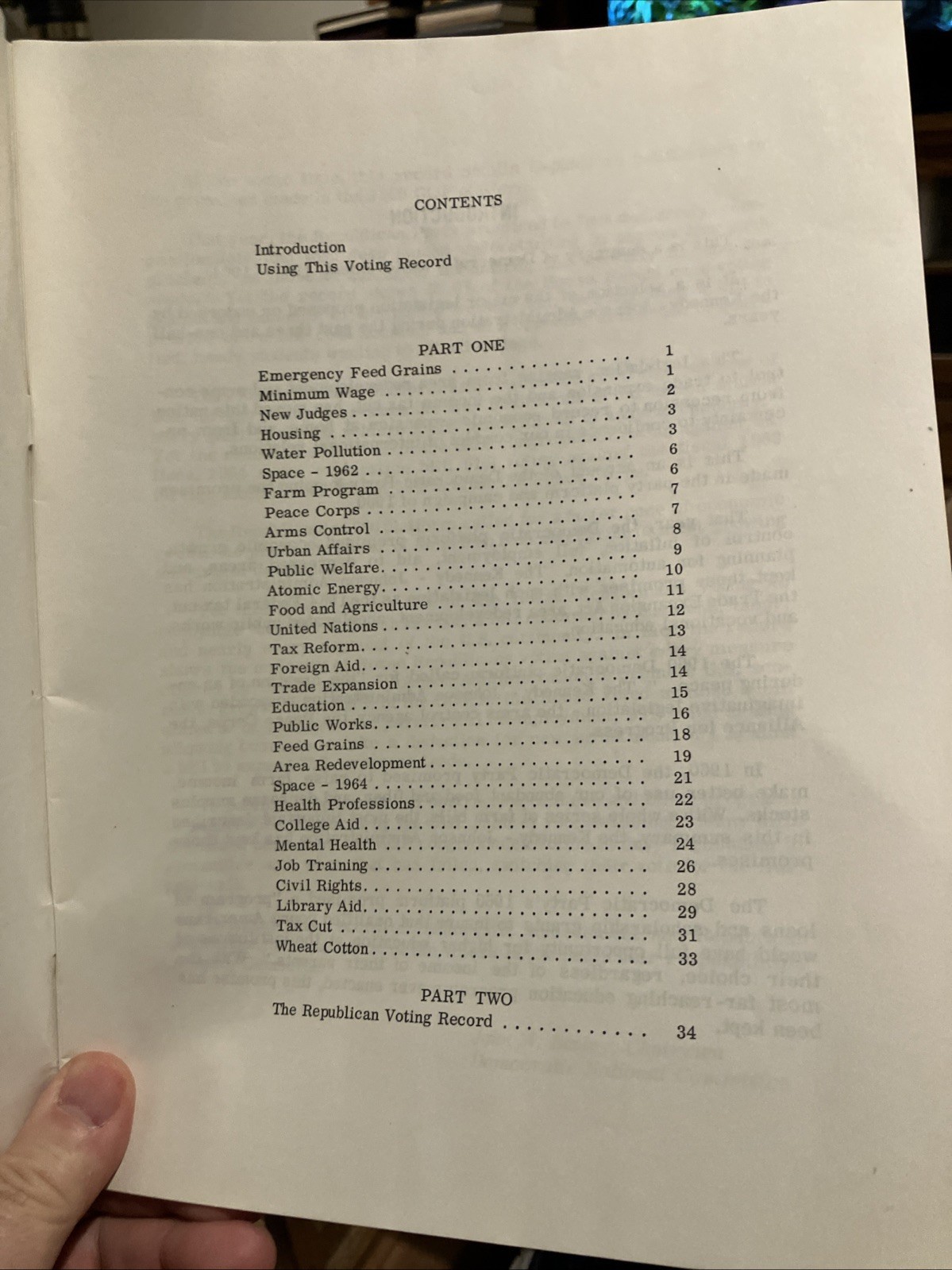 Progress 1961-1964 Democratic Legislative Achievement