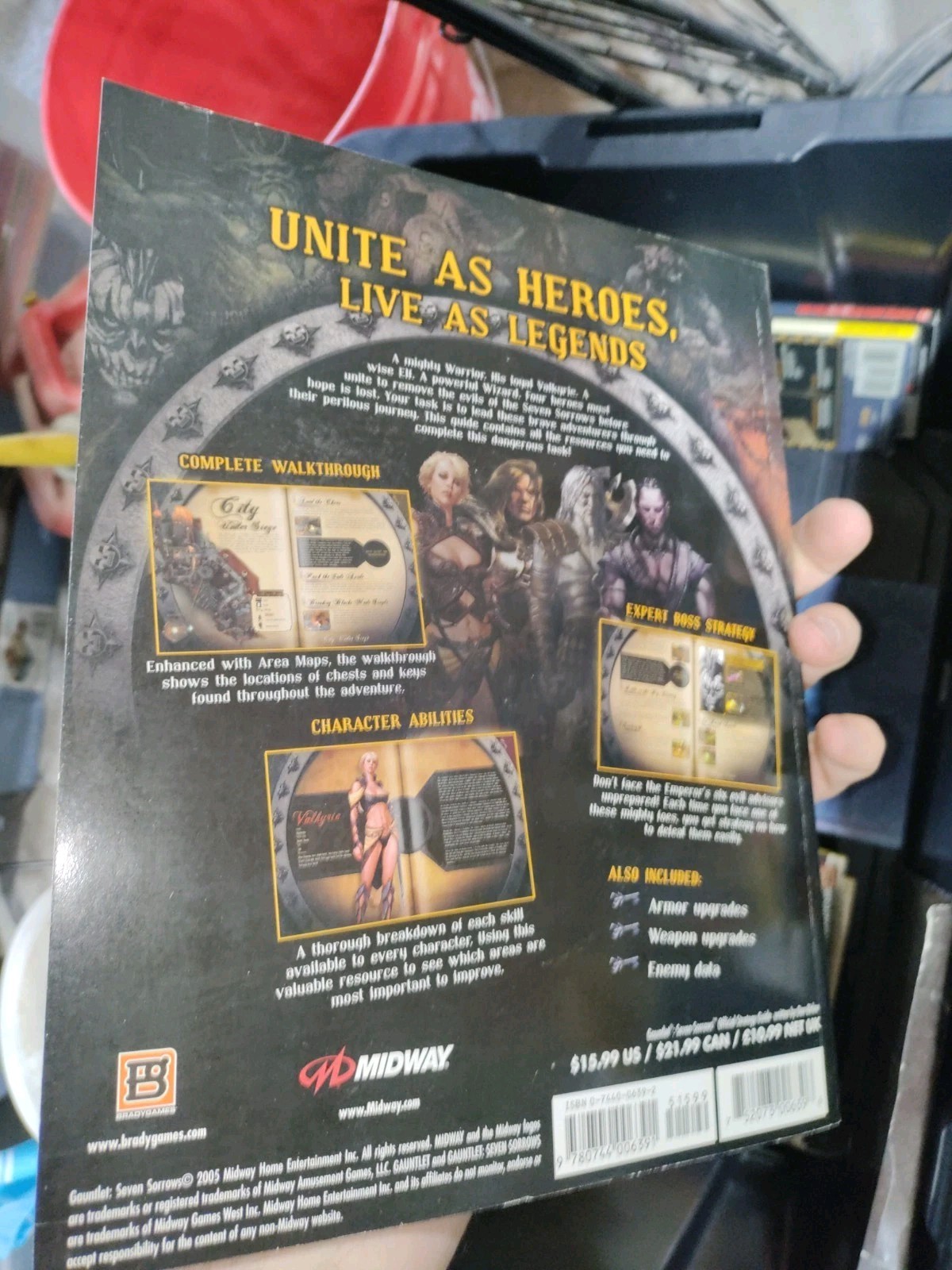 Gauntlet: Seven Sorrows BradyGames Signature Series Video Game Strategy Guide