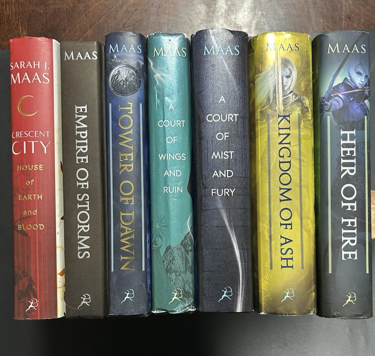 Miscellaneous Books By Sarah J Maas Original Hardcover Lot