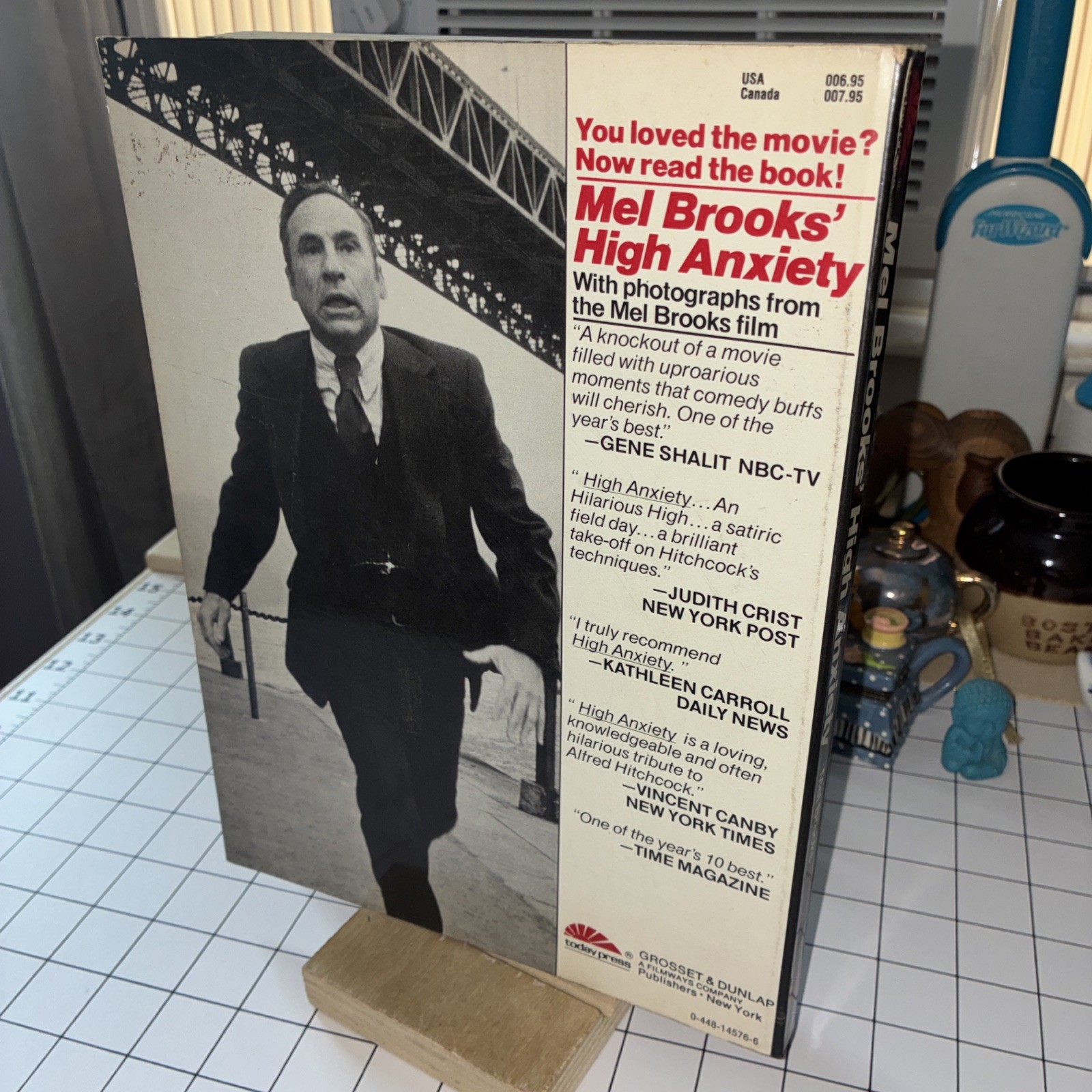 Rare Mel Brooks High Anxiety Novel 1978 Vintage Paperback Movie Promo Book