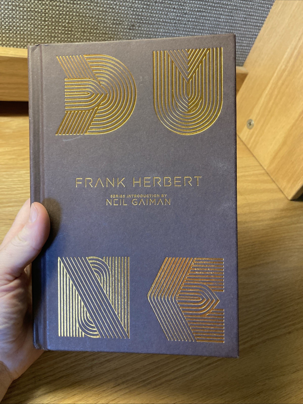 DUNE by Frank Herbert Deluxe Collectible Hardcover Edition Intro Neil Gaiman New