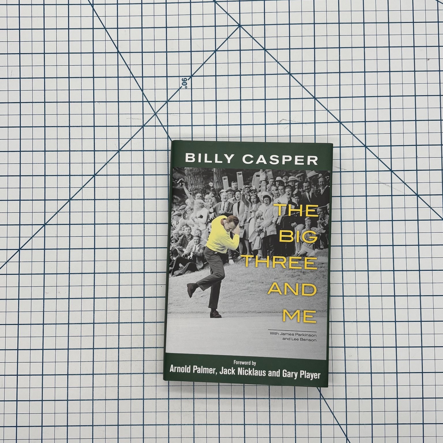 The Big Three and Me Billy Casper 2012 First Edition Signed PGA Golf Arnold Jack