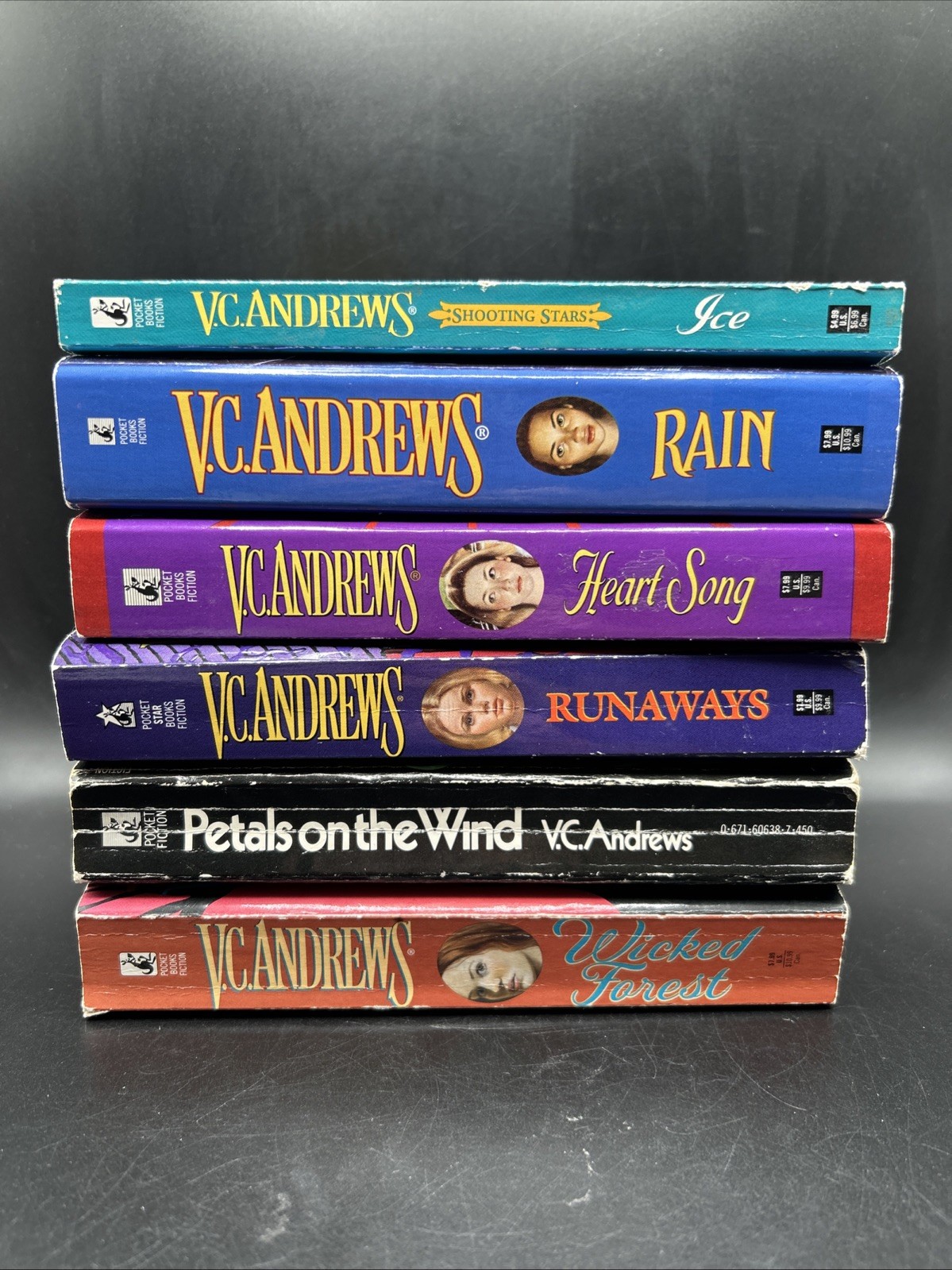 VC Andrews Paperback Books Lot Of 6 Several Series