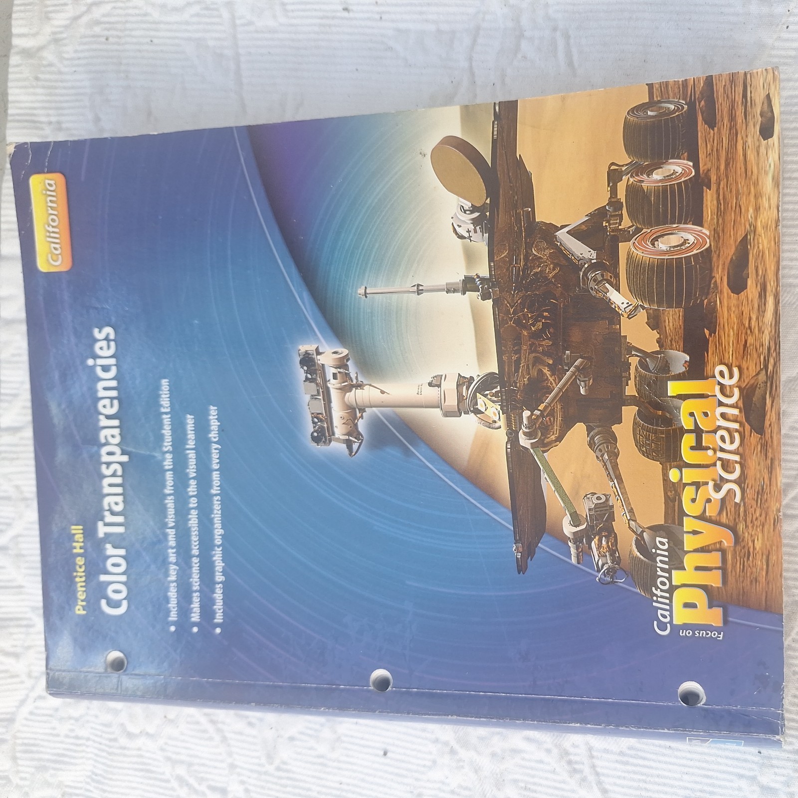 Prentice Hall Focus on California Physical Science Homeschool Kit 10 Items + CD
