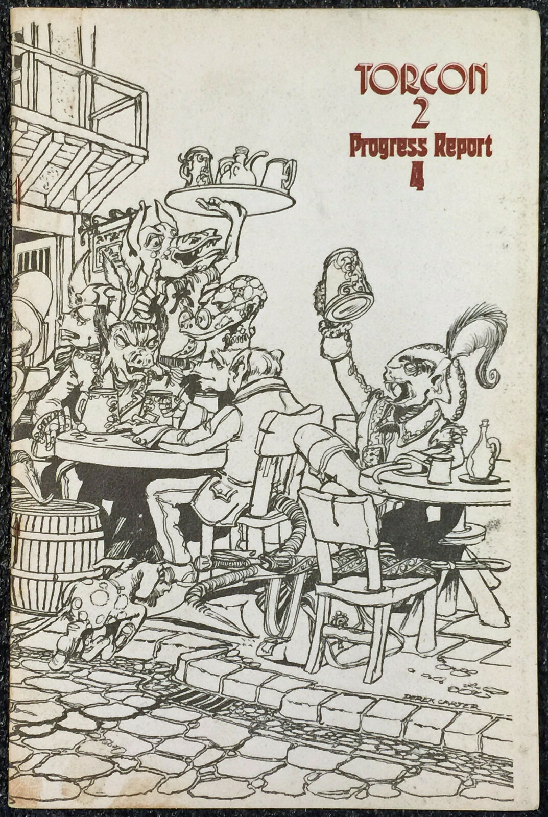 FANZINE TORCON 2 Progress Report #4 WORLDCON 31 1973 Science Fiction Convention