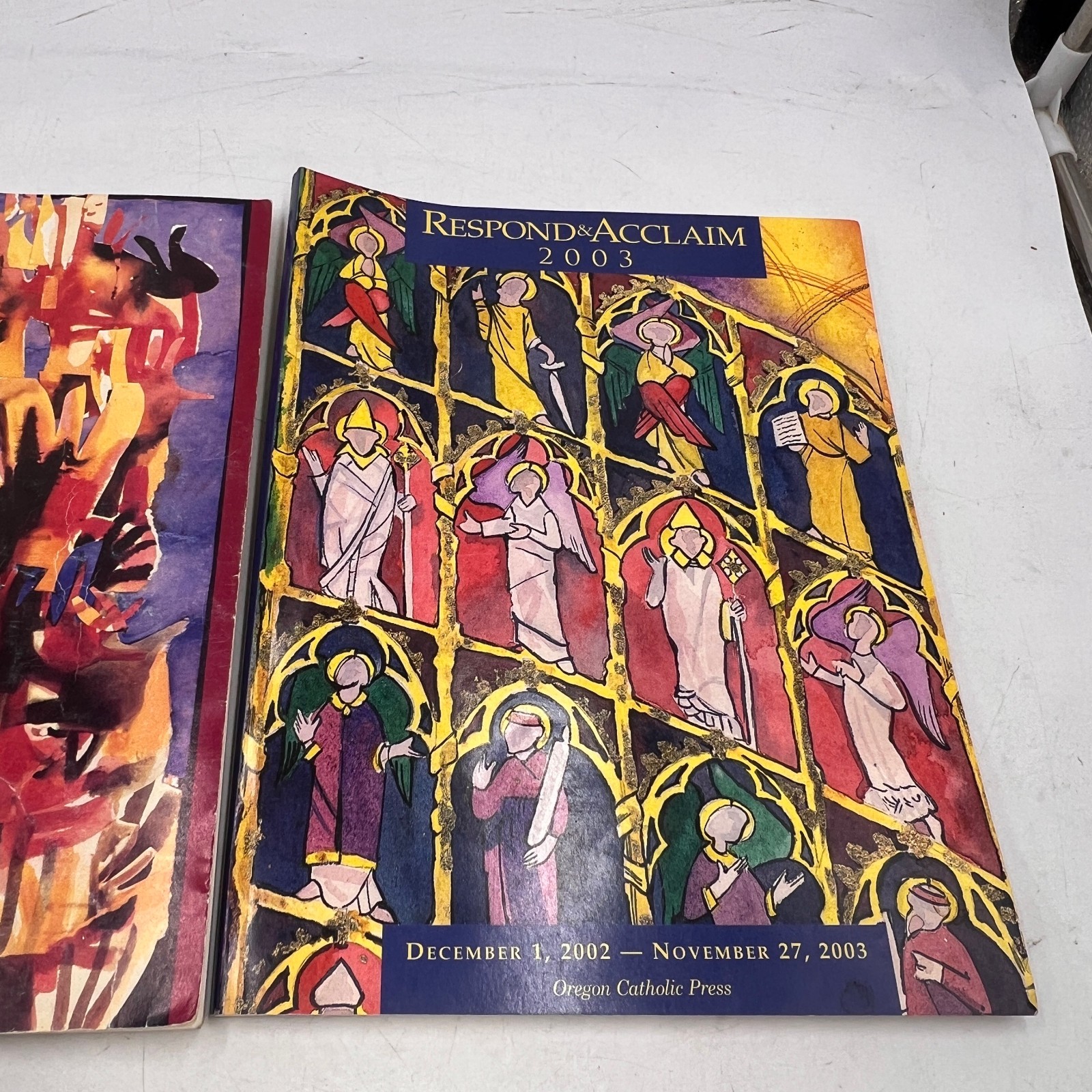 TWO VINTAGE OCP Respond & Acclaim 1996 2002 CATHOLIC LITURGY & HYMNS HYMNAL