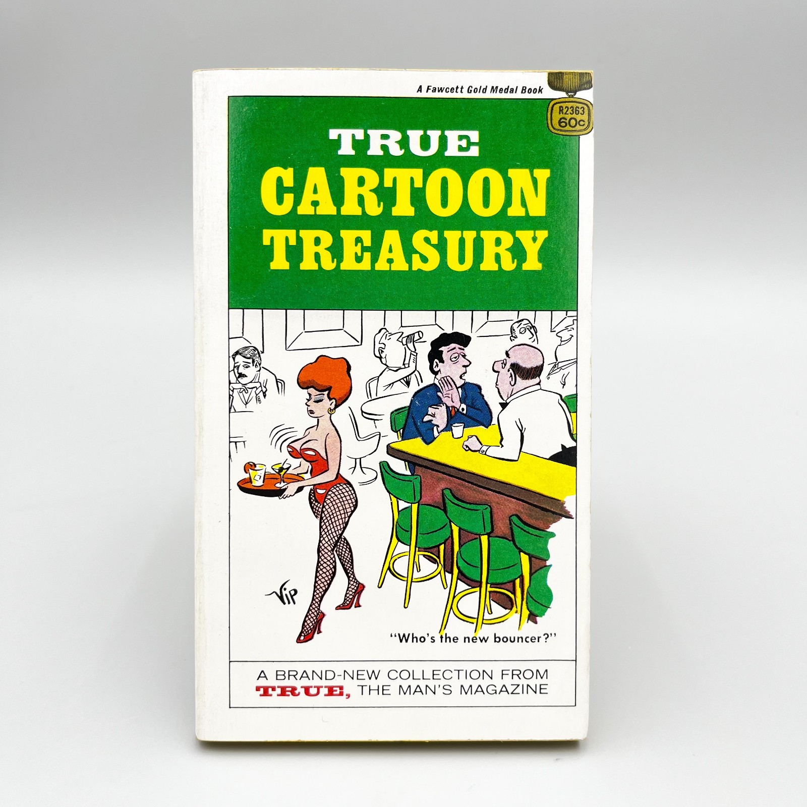 TRUE Magazine Cartoon Treasury, Fawcett PB 1968 Adult Humor Comics, Excellent