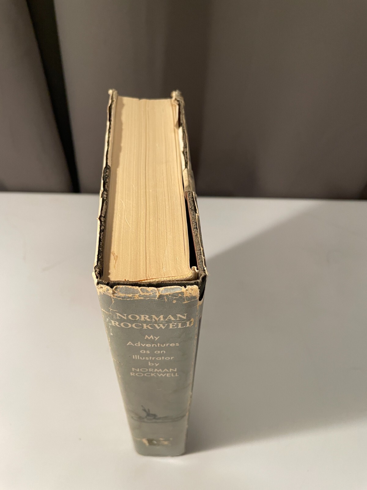 Norman Rockwell My Adventures as an Illustrator HCDJ 1960 First Edition