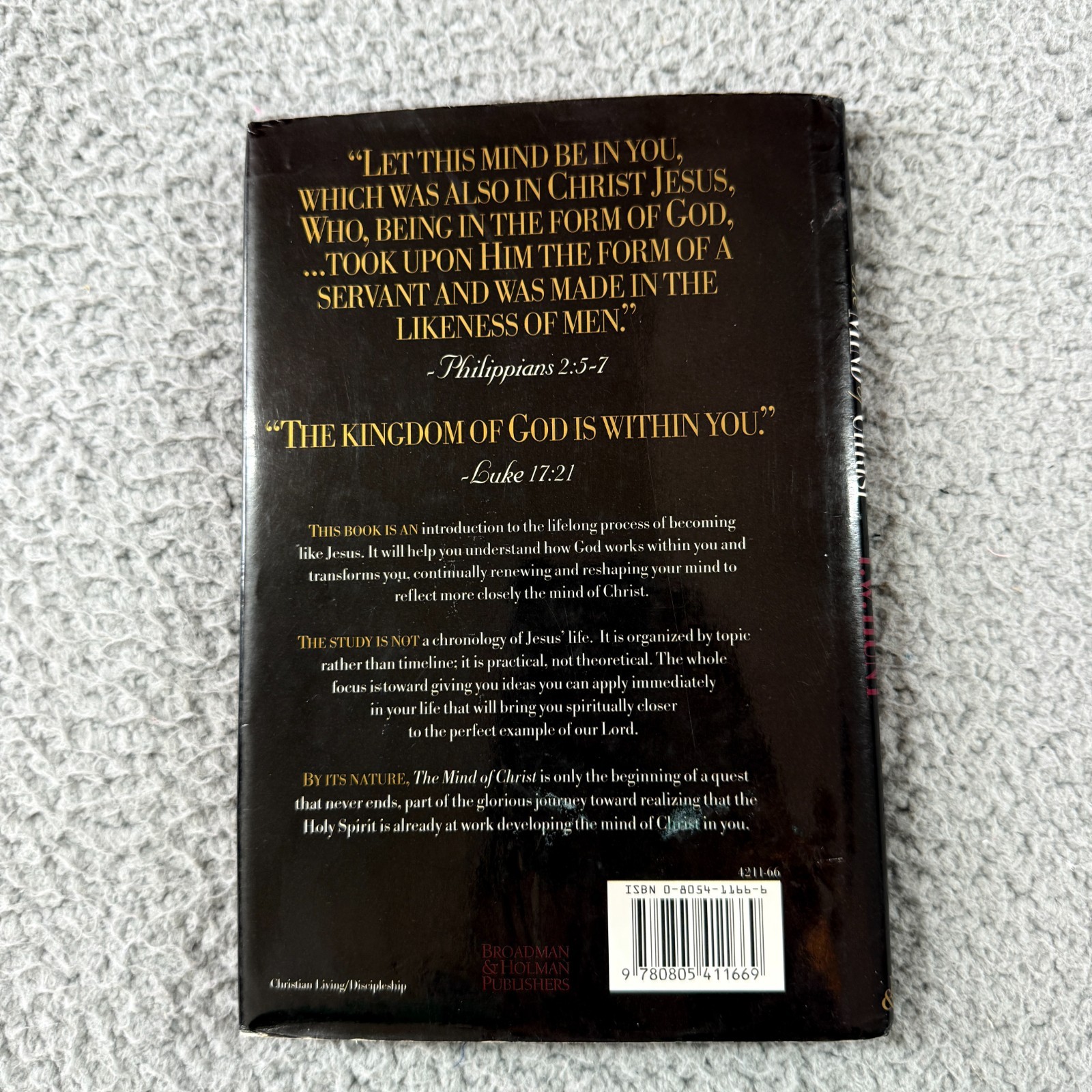 The Mind of Christ: The Transforming Power of Thinking His Thoughts Hardcover