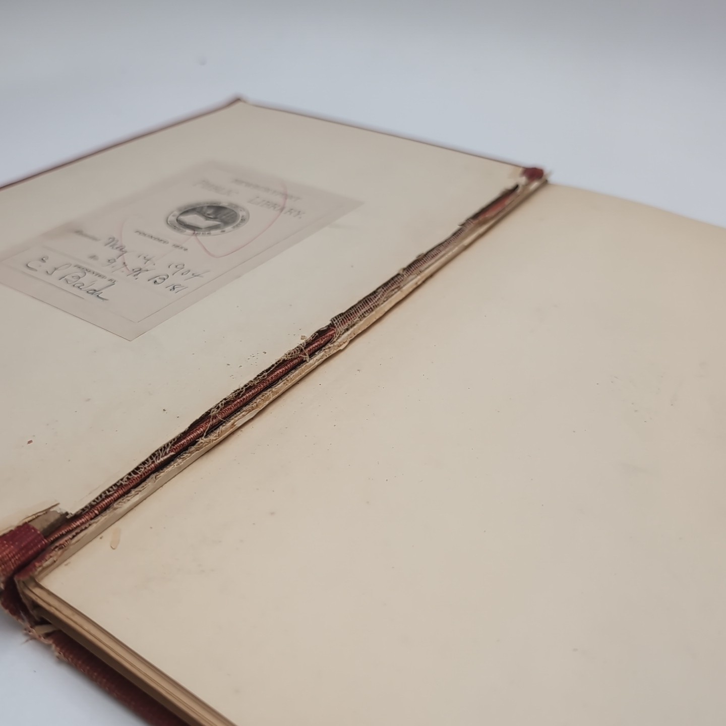 Letters And Papers Alaska Frontier thomas Balch 1904 Antique Hardcover Book