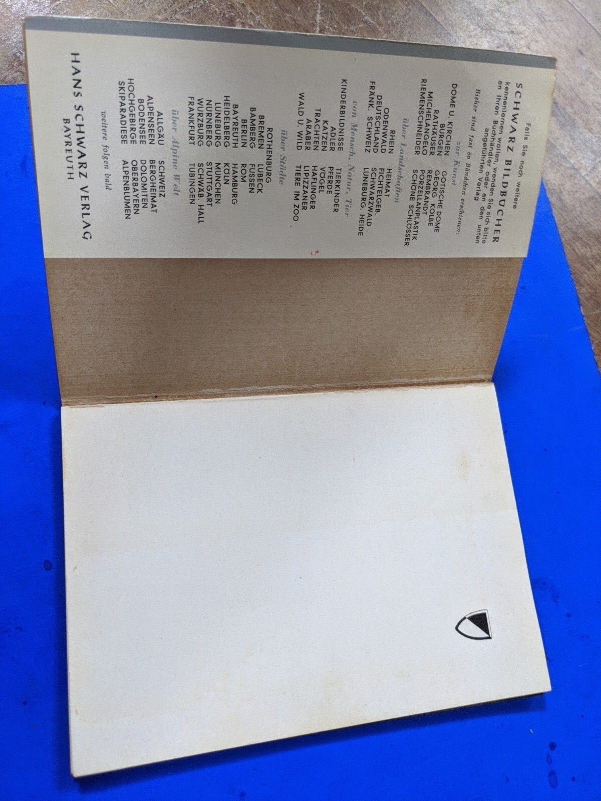 Tubingen Picture Booklet 20+ Pages A Couple Are Loose But In Perfect Condition