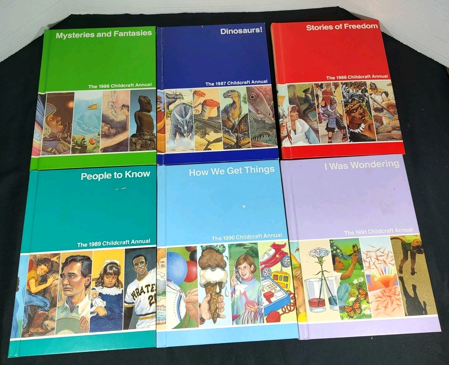 Childcraft Hardcover Books How And Why Annuals Only Lot