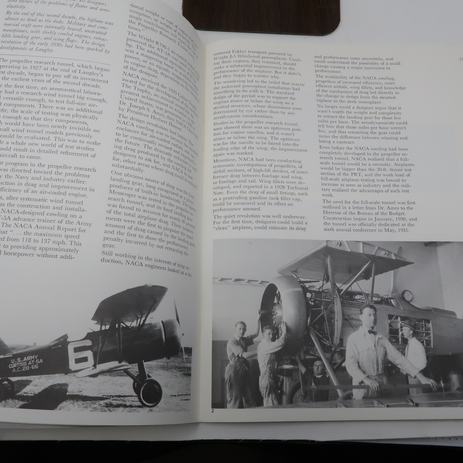 FIFTY YERAS OF AERONAUTICAL RESEARCH (1968) NASA Booklet EP-45 71 Pages