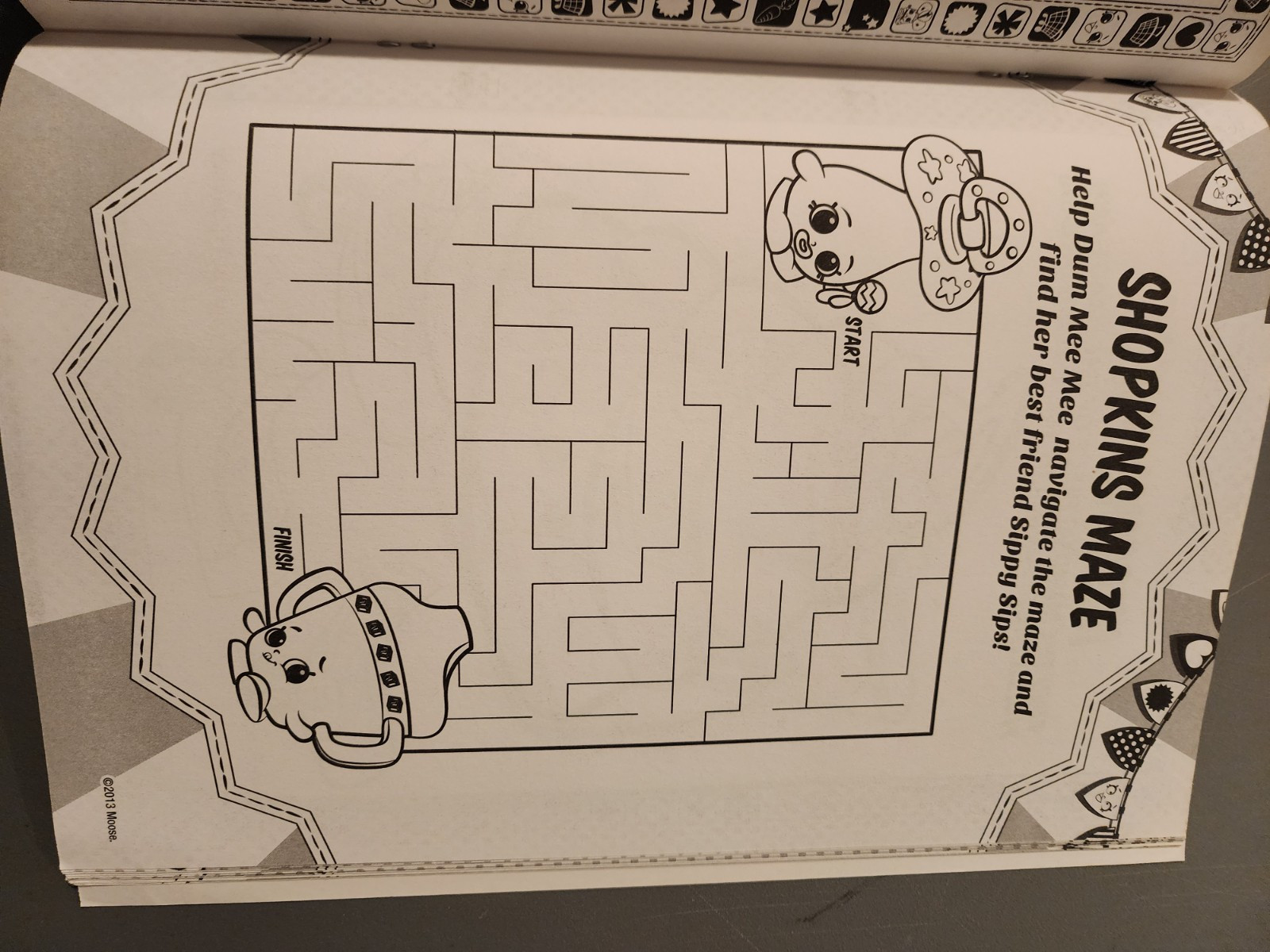 SHOPKINS COLOR & TRACE INCLUDES STICKERS & TRACING PAGE