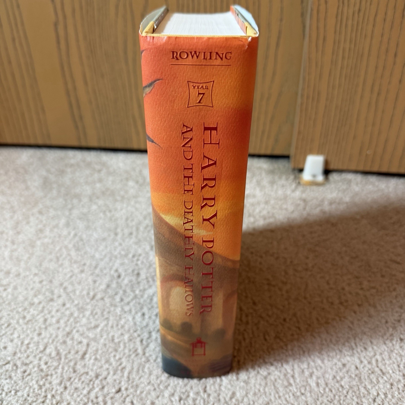 1st Edition 1st Print HC Harry Potter & The Deathly Hallows 759 pages Error Rare