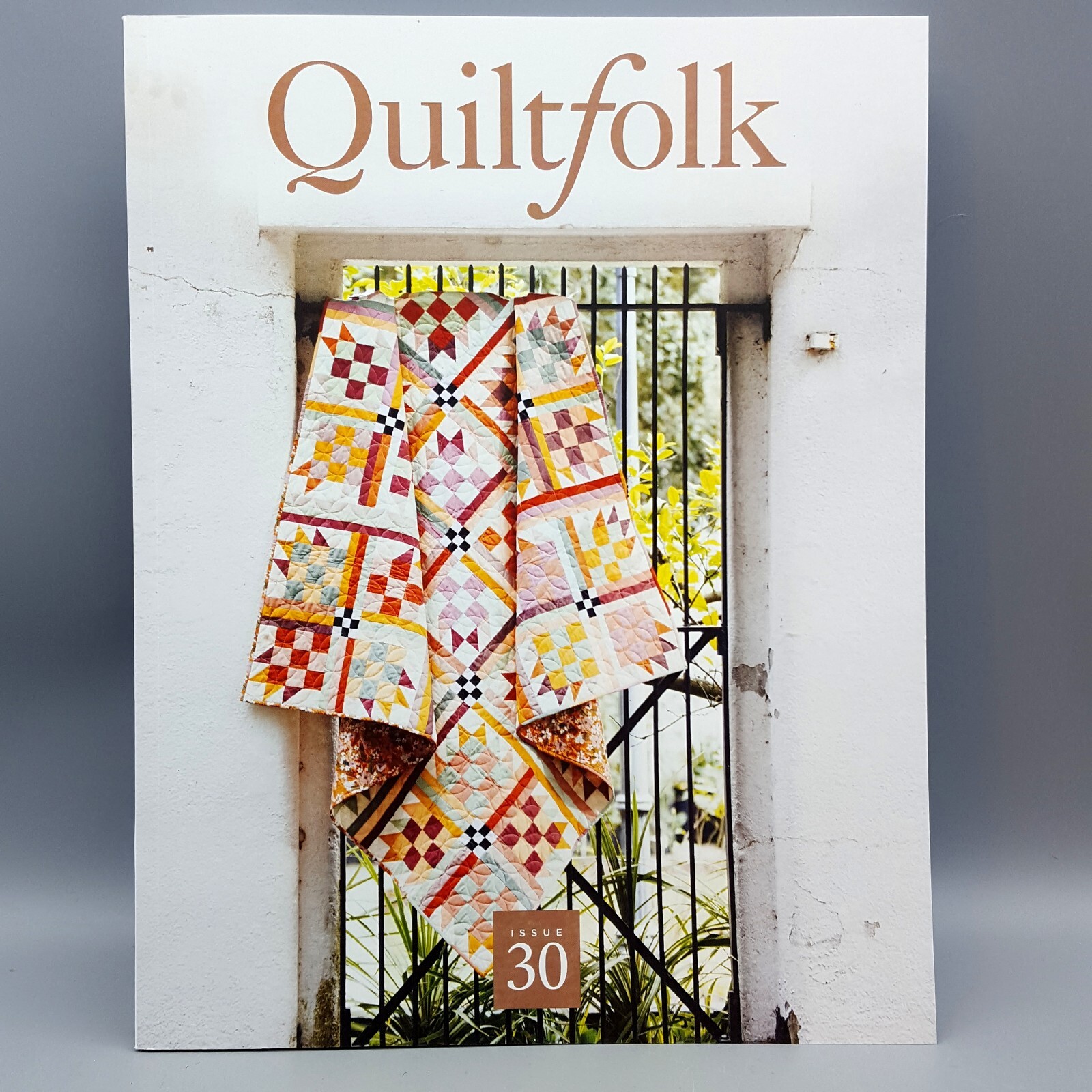 2024 3 out of 4 QUILTFOLK Magazines #30 31 32. Excellent Used, Ad-Free, Quilting