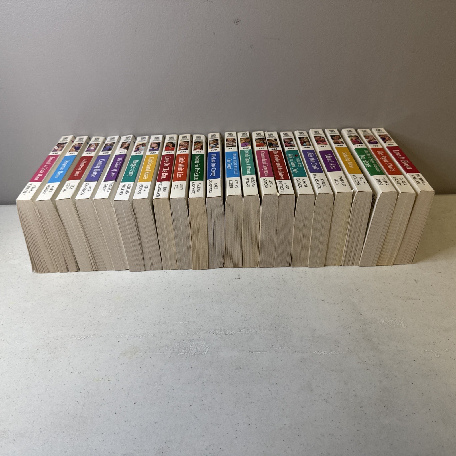 Vintage Zebra Historical Romance Paperback Lot Of 22 Varied Authors 1998