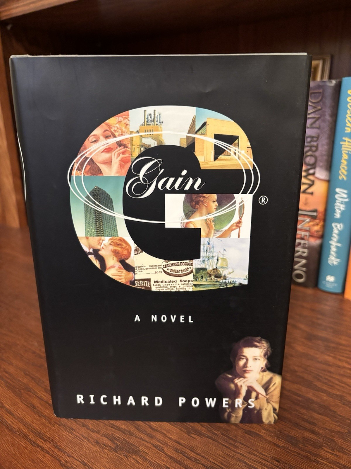 Gain Richard Powers. 1st HC Ptg. FSG 1998. Fine- copy Unread