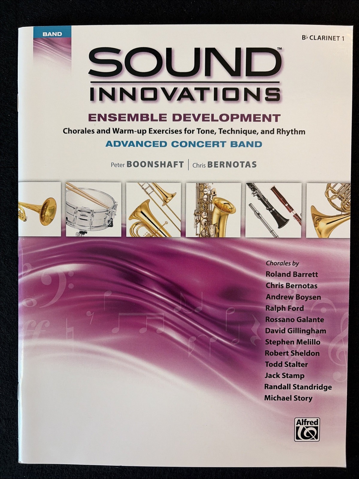 Sound Innovations Ensemble Development Advanced Concert Band Clarinet 1 Lot of 5