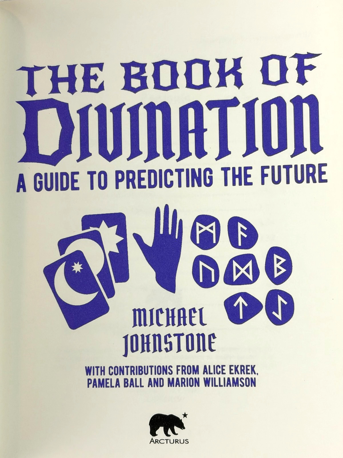 THE BOOK OF DIVINATION Predicting Future Michael Johnstone Deluxe Gilded Edges