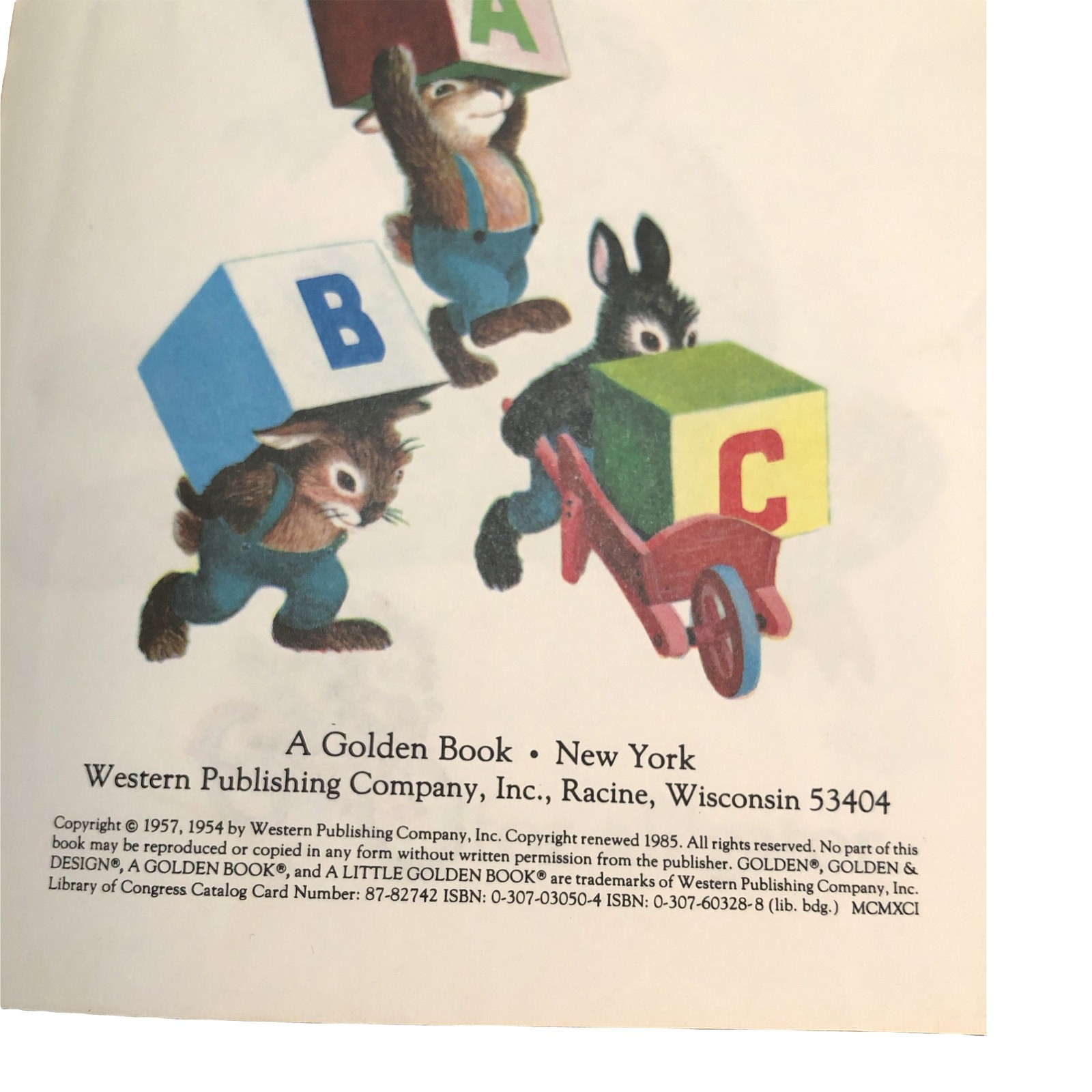Bunnies’ ABC, Little Golden Book, children’s book, picture book, Easter, Spring