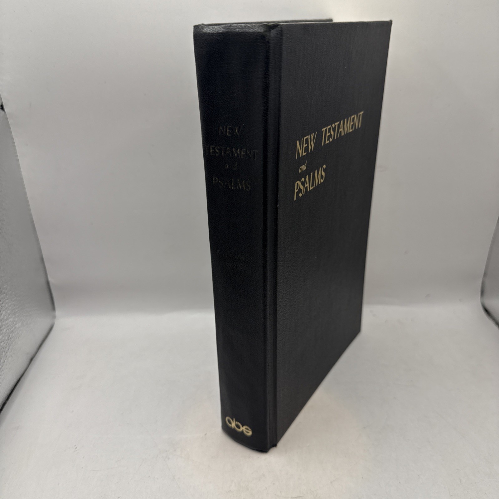 New Testament Psalms KJV Giant Print Hardcover American Bible Society Bible 1980