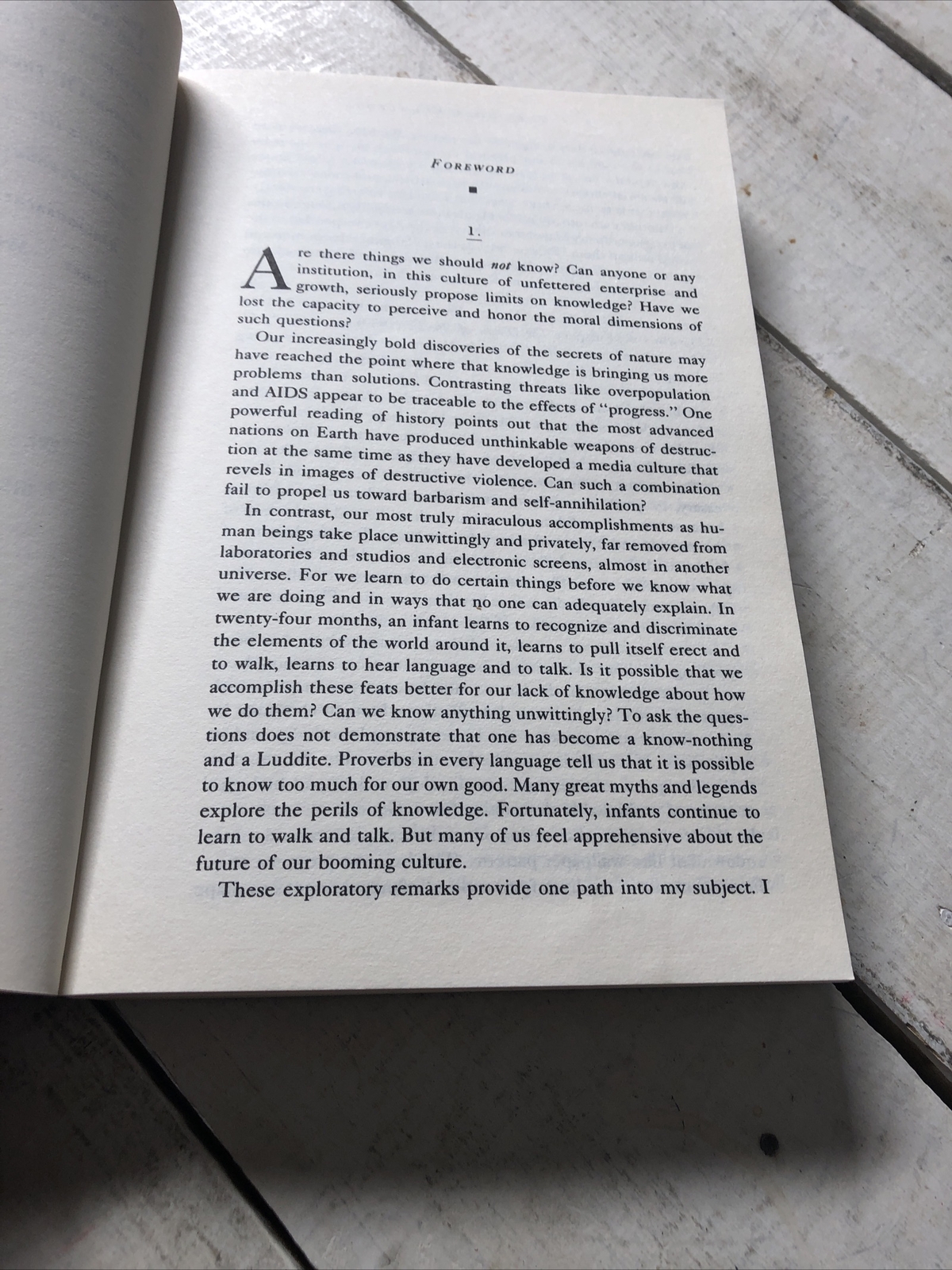 Forbidden Knowledge Roger Shattuck Paperback Intellectual History Book