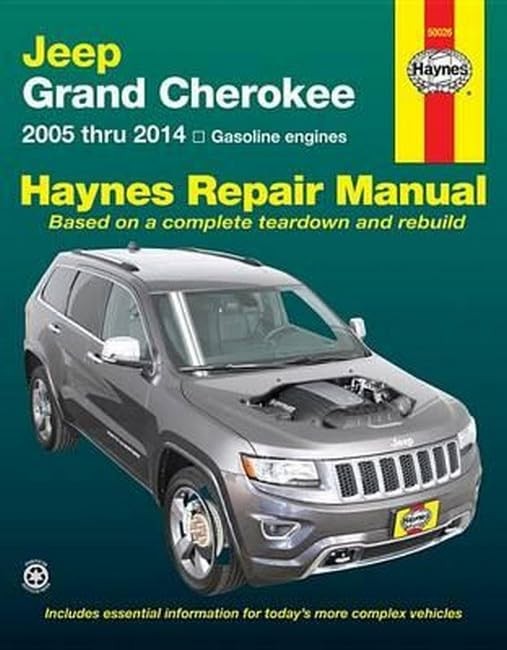 Jeep Grand Cherokee 2005-2014 (Haynes Repair Manual) – paperback Haynes