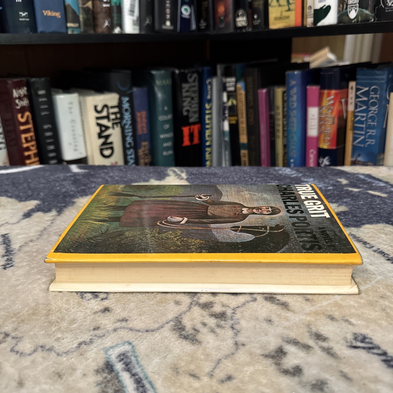 True Grit – Charles Portis – First Edition/Later Printing – 1968 Hardcover, HCDJ