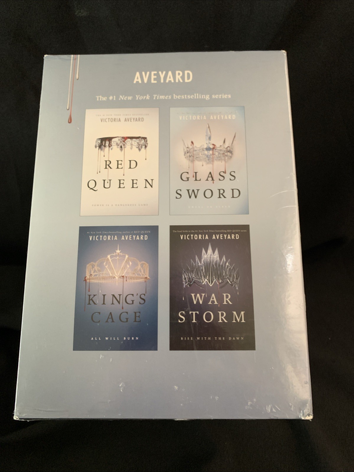 NEW SEALED FRESH Red Queen 4 Book Hardcover Box Set Victoria Aveyard CLEAN WRAPT