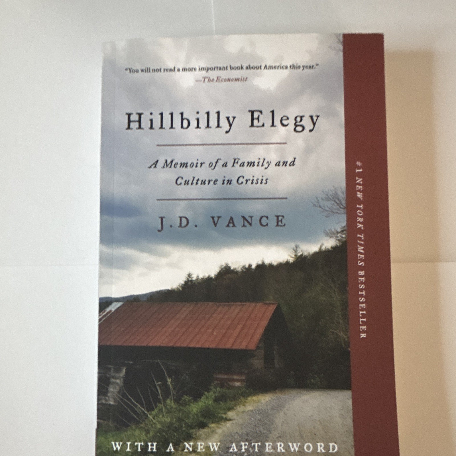 J. D. Vance Hillbilly Elegy Memoir of a Family & Culture in Crisis PB 2018