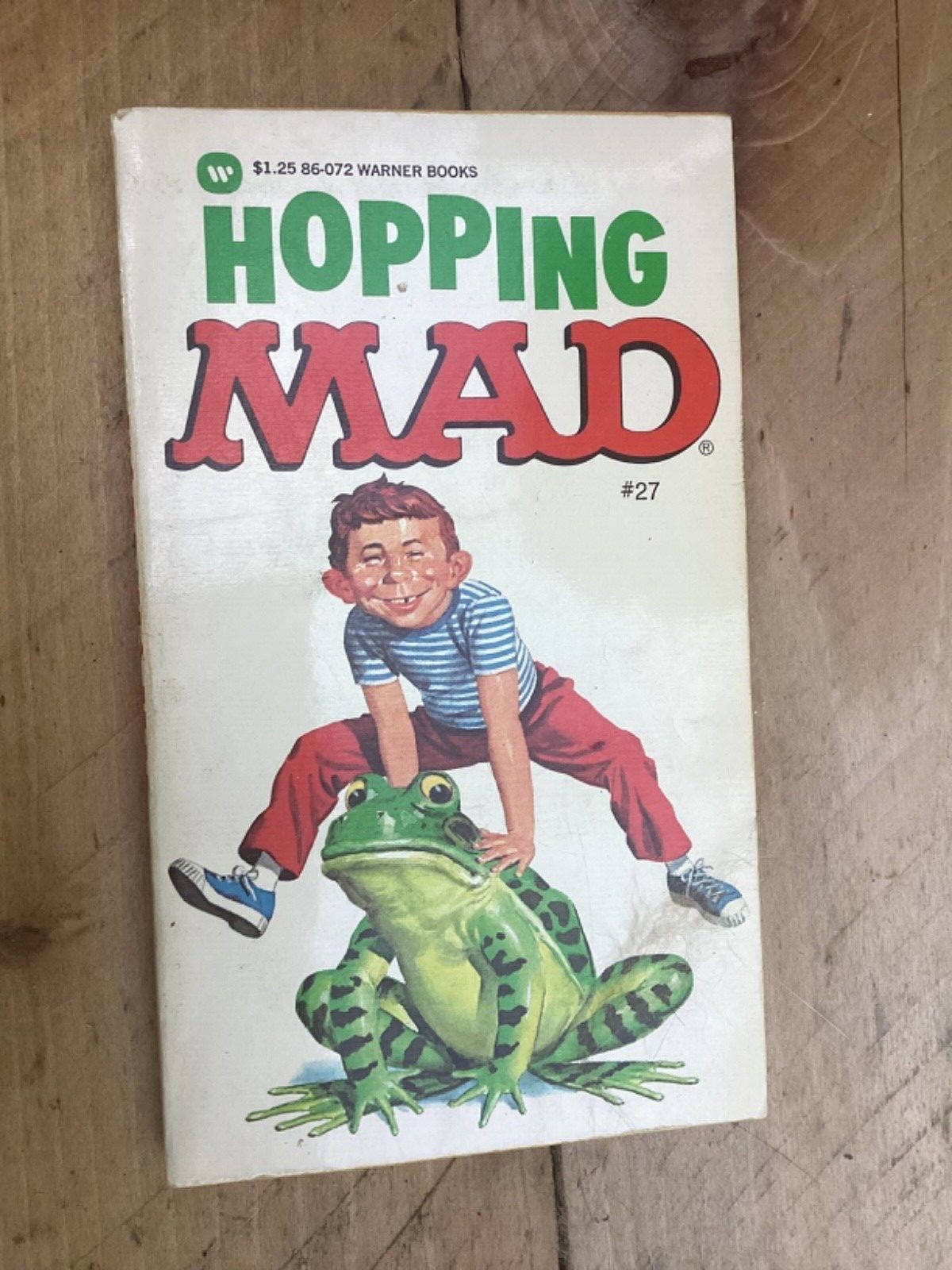 Hopping MAD Paperback Warner 1st Printing $1.25 Free Shipping