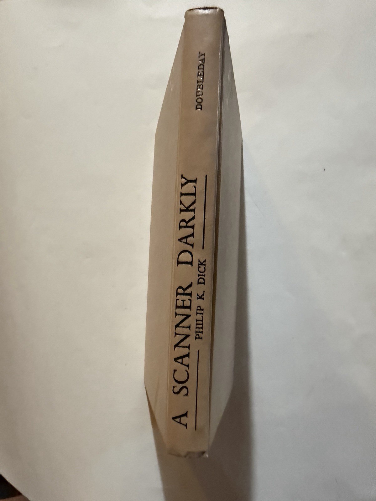 P K Dick A Scanner Darkly 1st ed 1st printing Doubleday 1977 Ex-Library VG