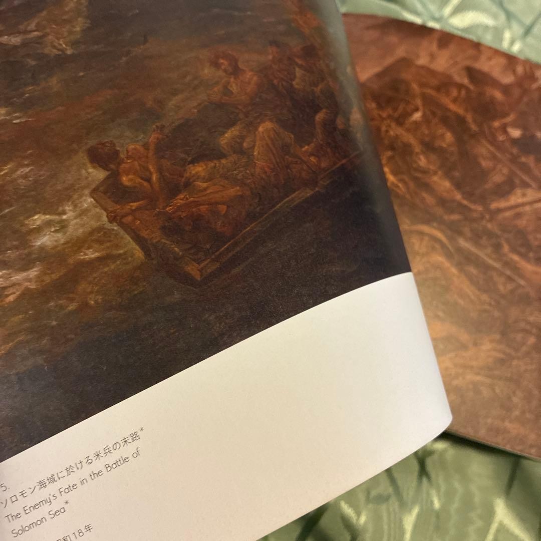 Fujita Tsuguharu War Paintings Art Record 30x21cm Exhibited Works