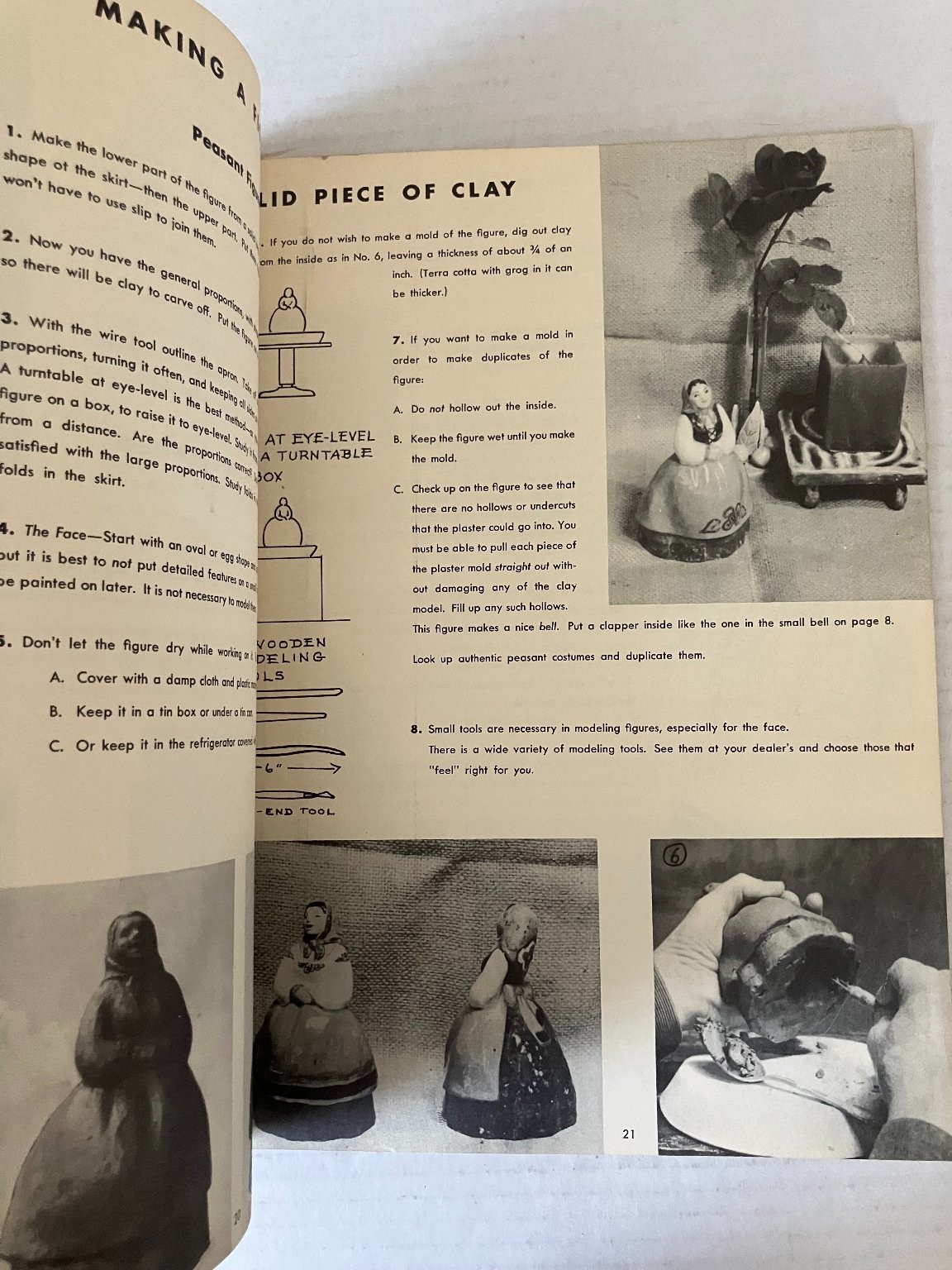 How To Do Ceramics Hellen H. Lion Walter T. Foster Art Craft Guide Vintage PB