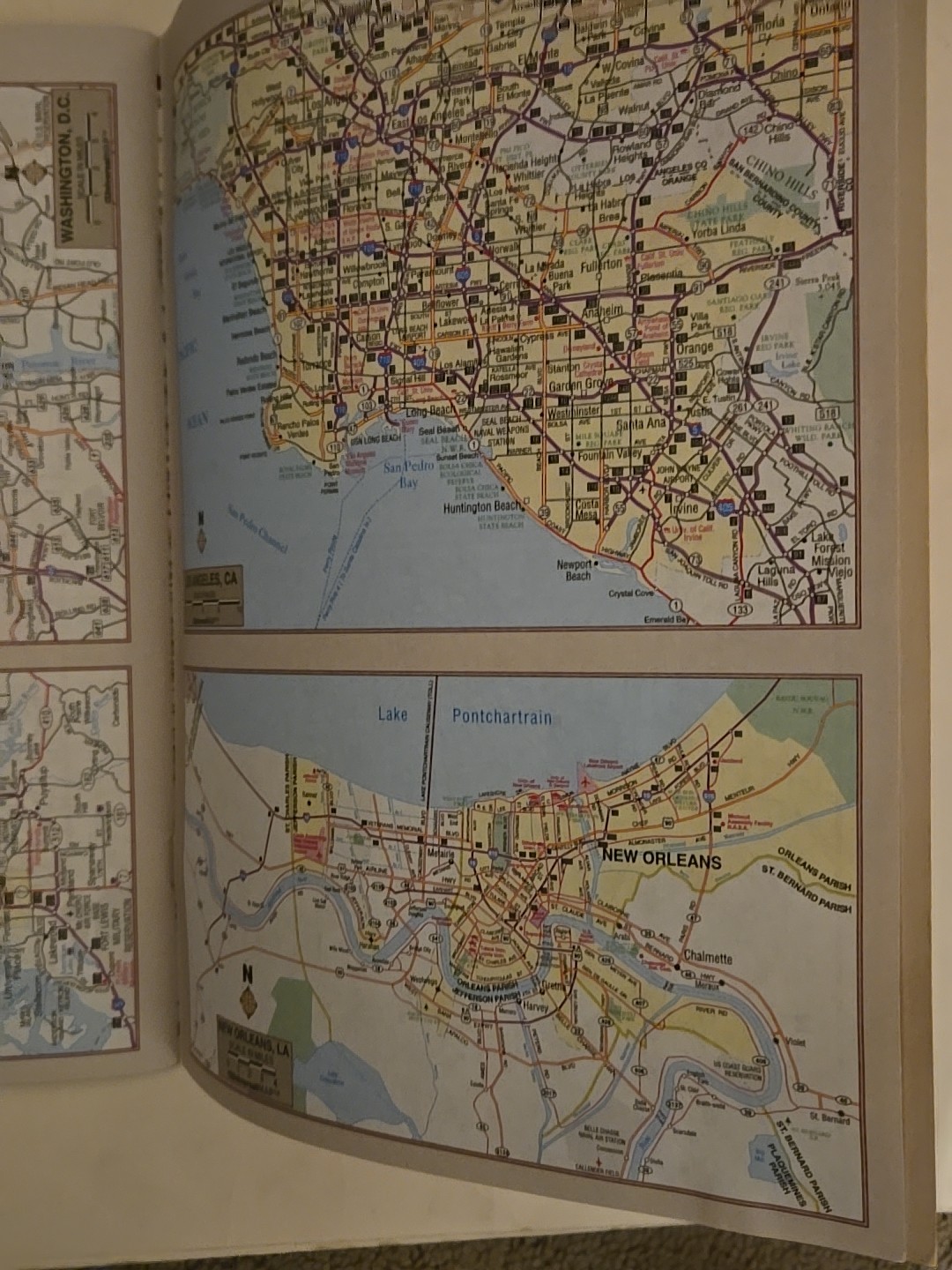 United States Road Atlas Book Page City Indexes Bendon Publishing Pre-owned