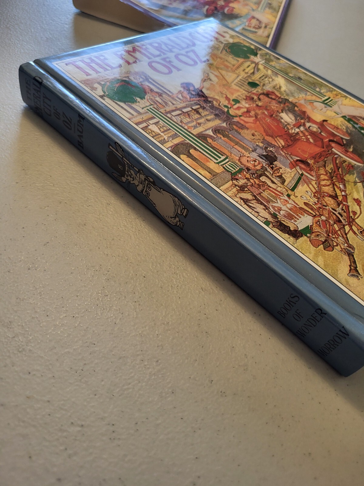 EMERALD CITY OF OZ ~ L Frank Baum HC ~ 1993 16-COLOR PLATES w/metallic green