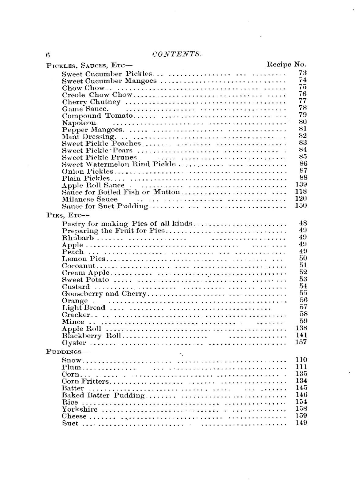 1881 Old Southern Cooking Cook Book Vintage Recipes 72pg