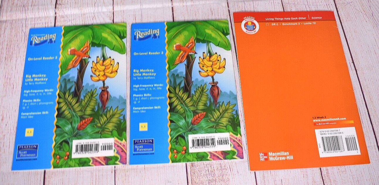 Lot of 13 Phonics Reading Discovery Readers Decodable Learn to Read Books