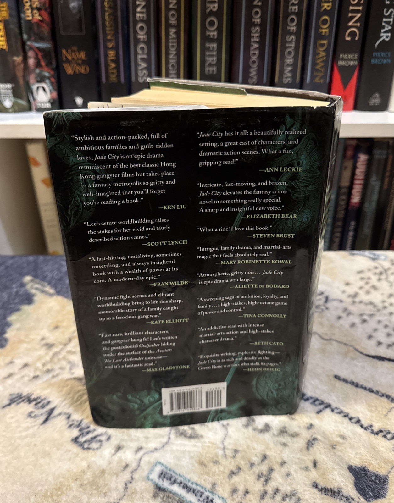 Jade City – Fonda Lee (Hardcover) First Edition/Print, 1st/1st, $26.00, ACCPT