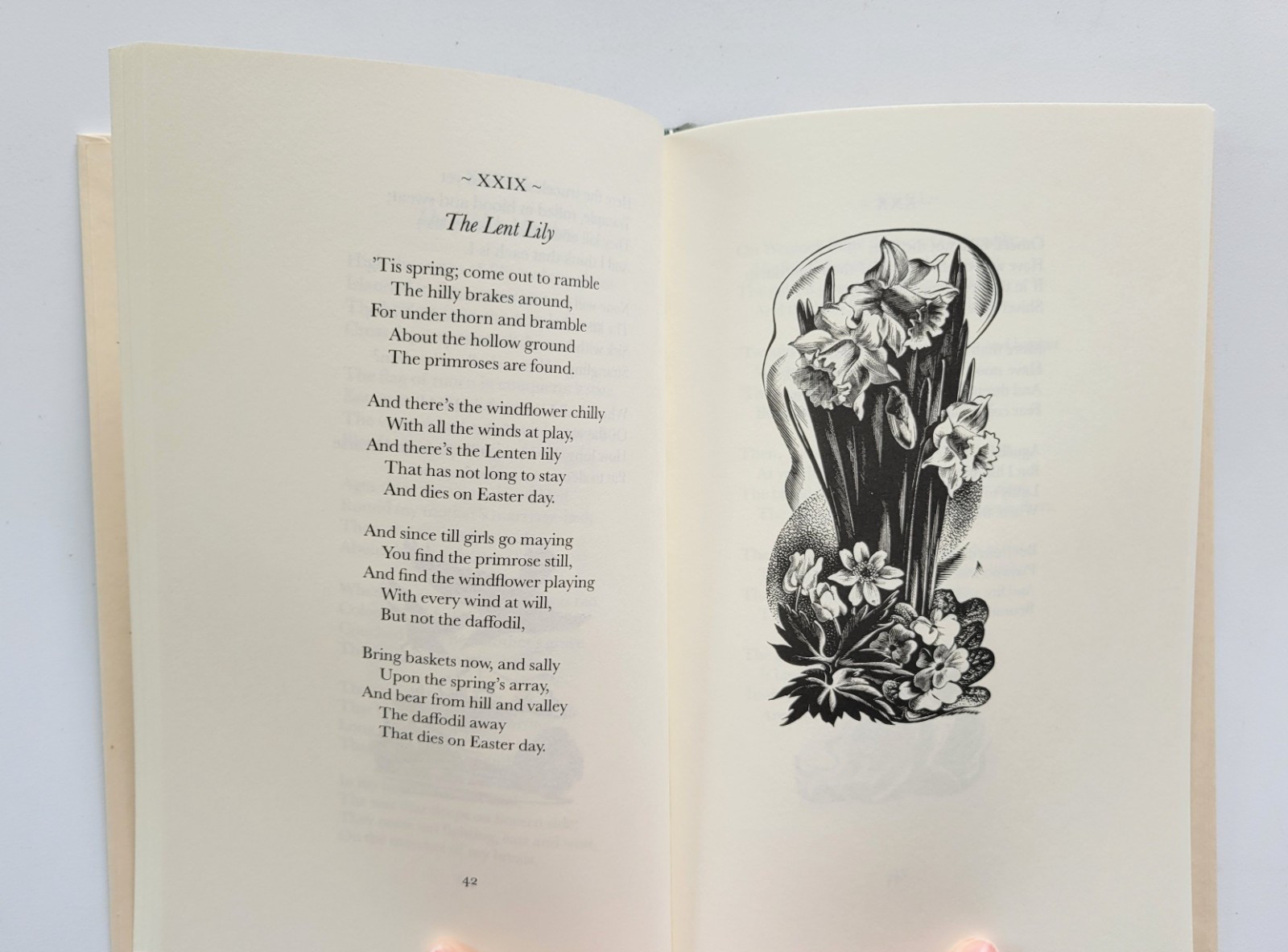 Folio Society A Shropshire Lad by AE Housman, HC-Slipcase