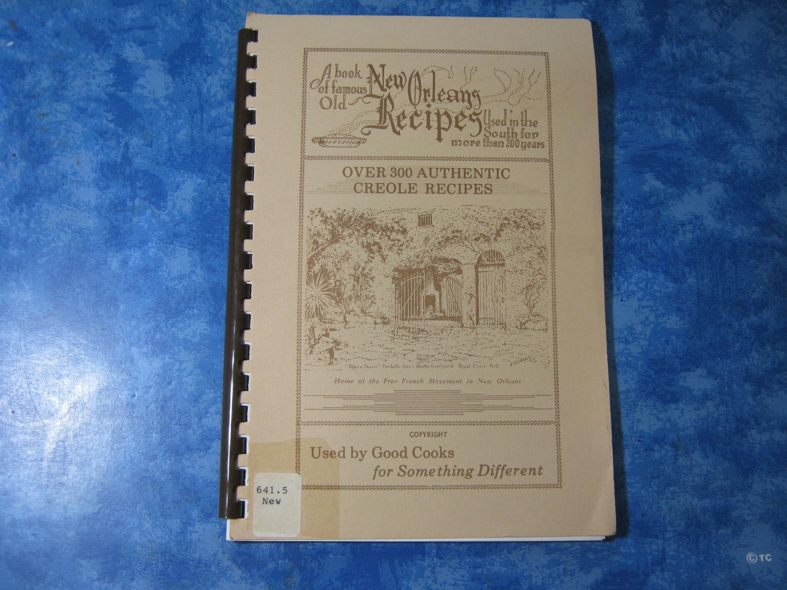 VINTAGE A BOOK OF FAMOUS NEW ORLEANS RECIPES Over 300 Authentic Creole SC VGC