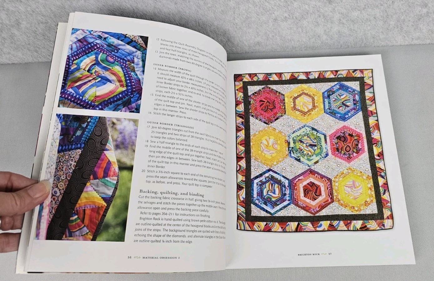 Material Obsession 2: More Modern Quilts with Traditional Roots *Signed Copy*