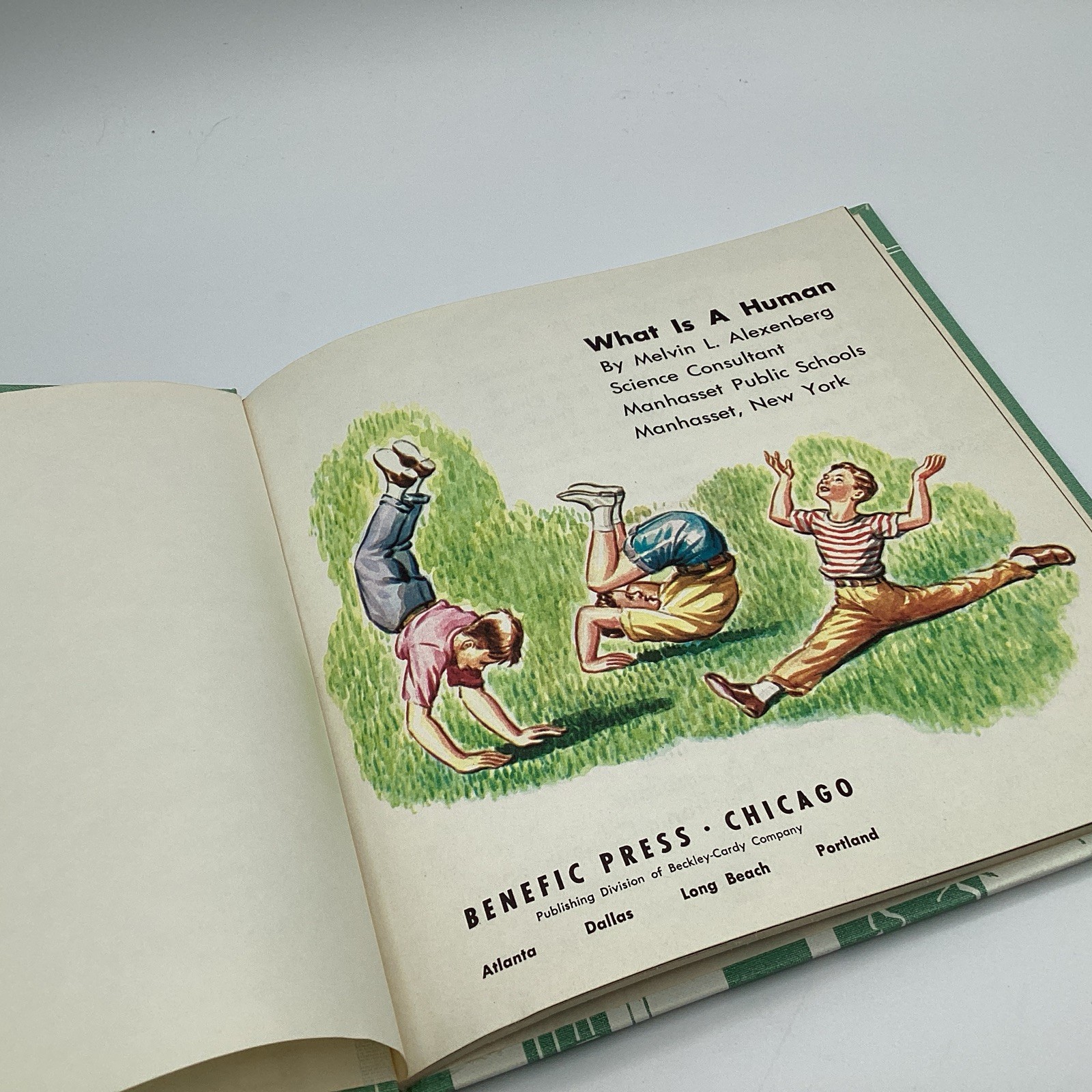 WHAT IS A HUMAN, (what is series) 1964 Benefic Press, by Melvin Alexenberg