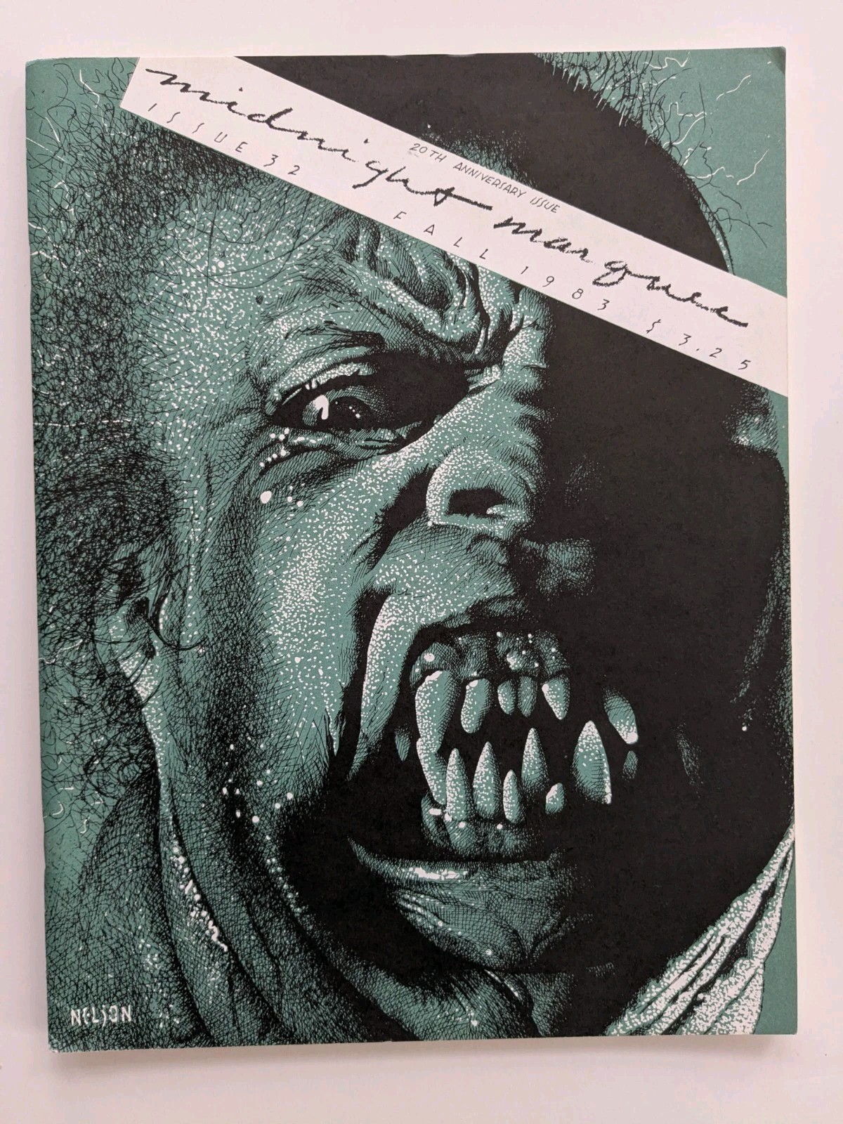 Midnight Marquee Fanzine.9 Issues.Frankenstein.Dracula.horror.wolfman.monsters