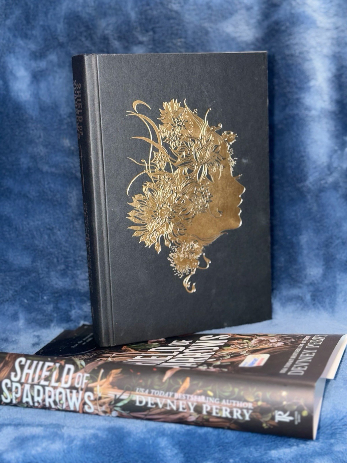 OOP Signed Devney Perry Shield of Sparrows Hardcover (2025) Wal Edition Series
