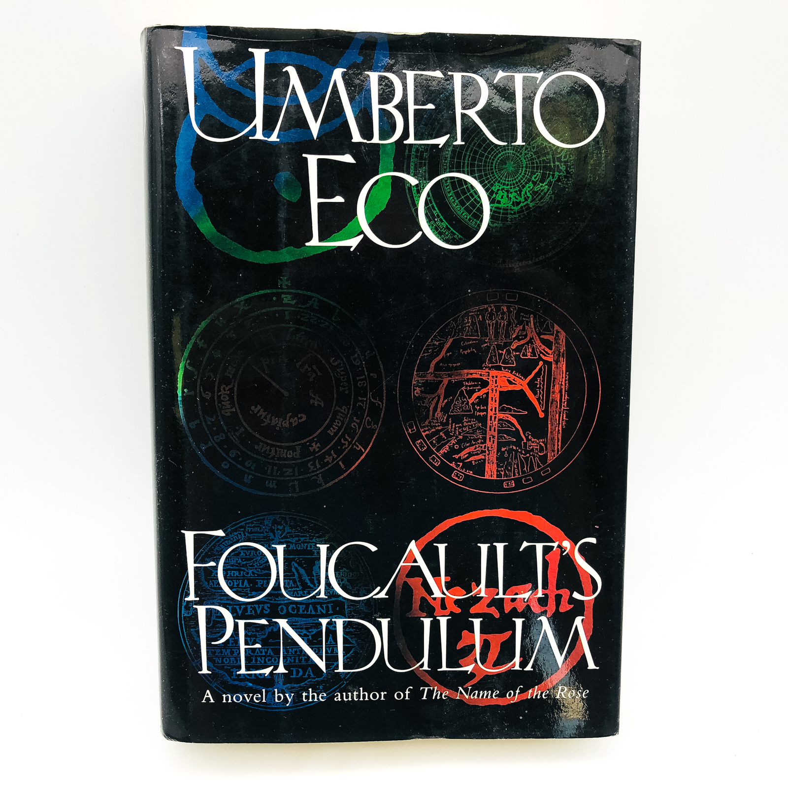 Foucault’s Pendulum Hardcover Umberto Eco 1988 Knights Templar First Trade Ed Y