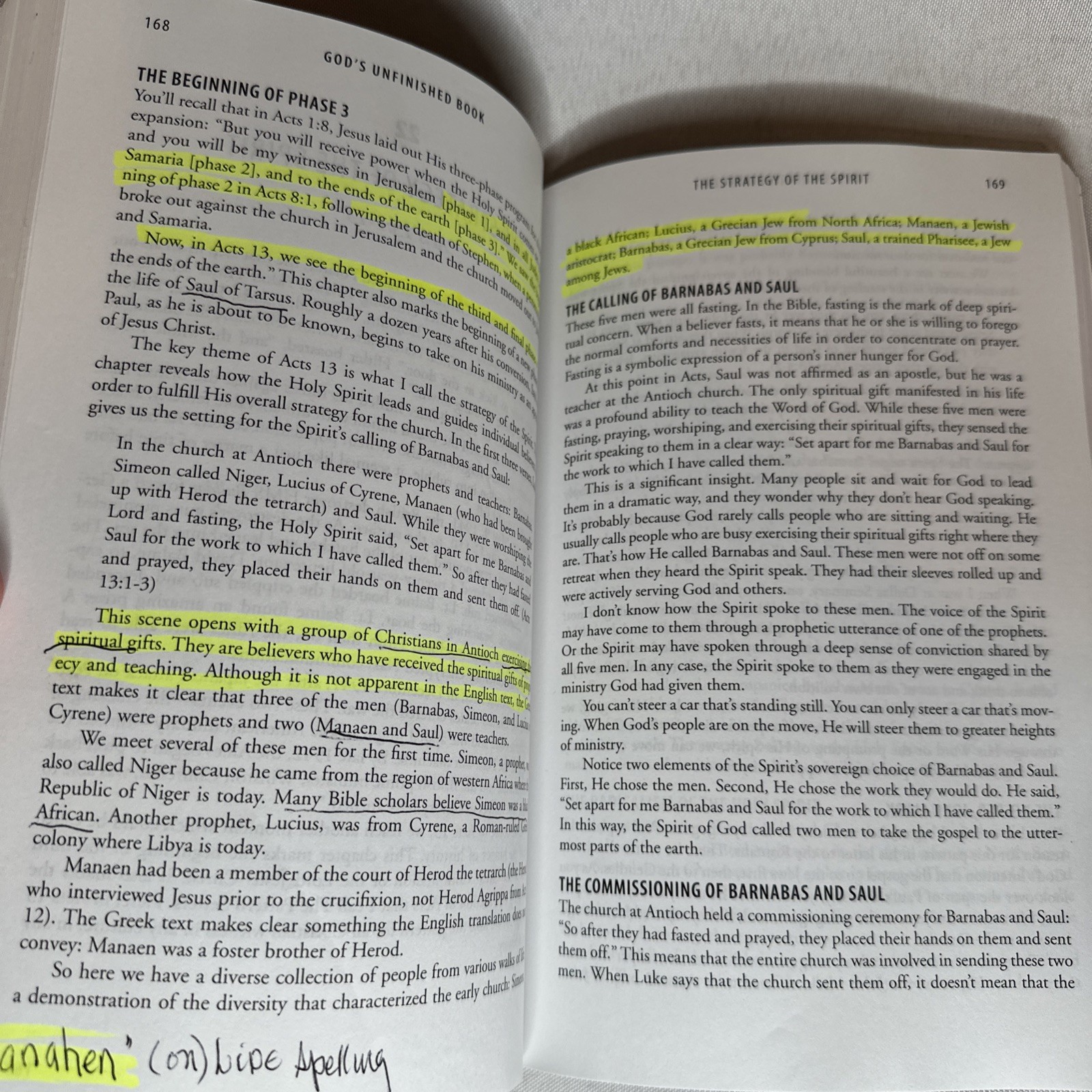 God’s Unfinished Book : Journeying Through the Book of Acts by Ray C Stedman